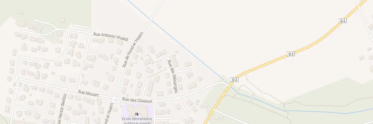 Plan du 1 Rue des Roitelets au Sourn