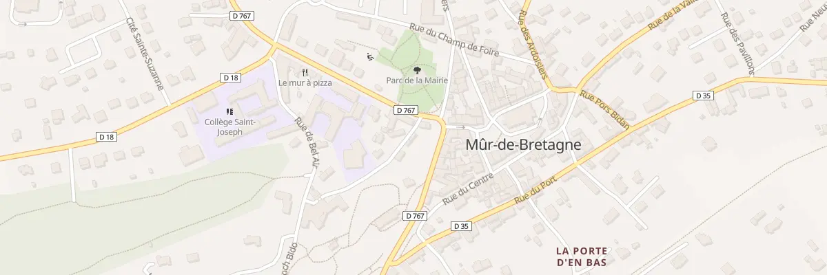 Plan du 3 Rle du Roch Bido à Guerlédan