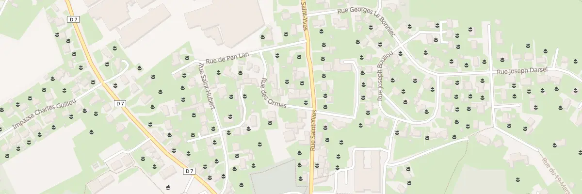 Plan du 6 Rue des Ormes à Lanvollon