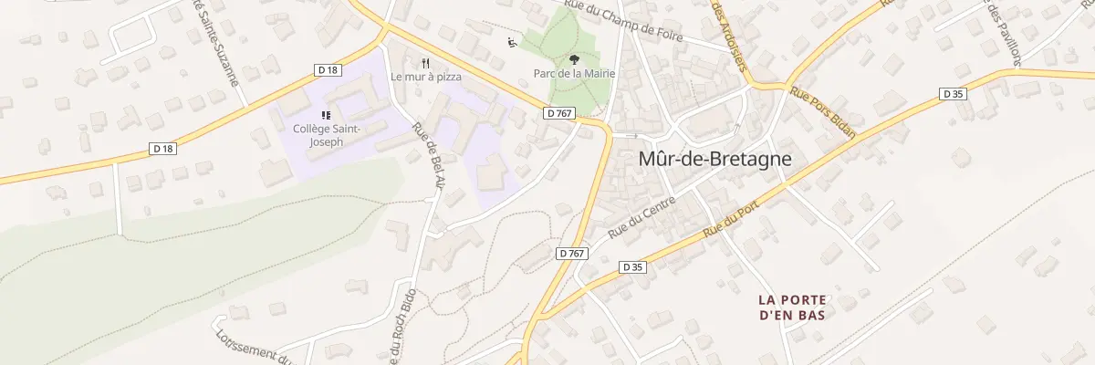 Plan du 7 Rle du Roch Bido à Guerlédan