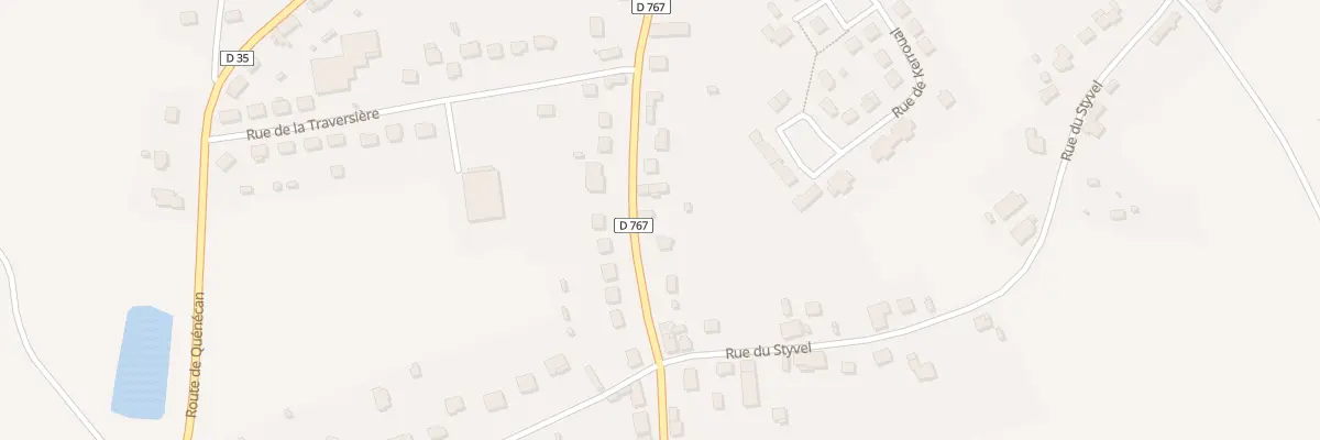 Plan du 37T Rue de Pontivy à Guerlédan