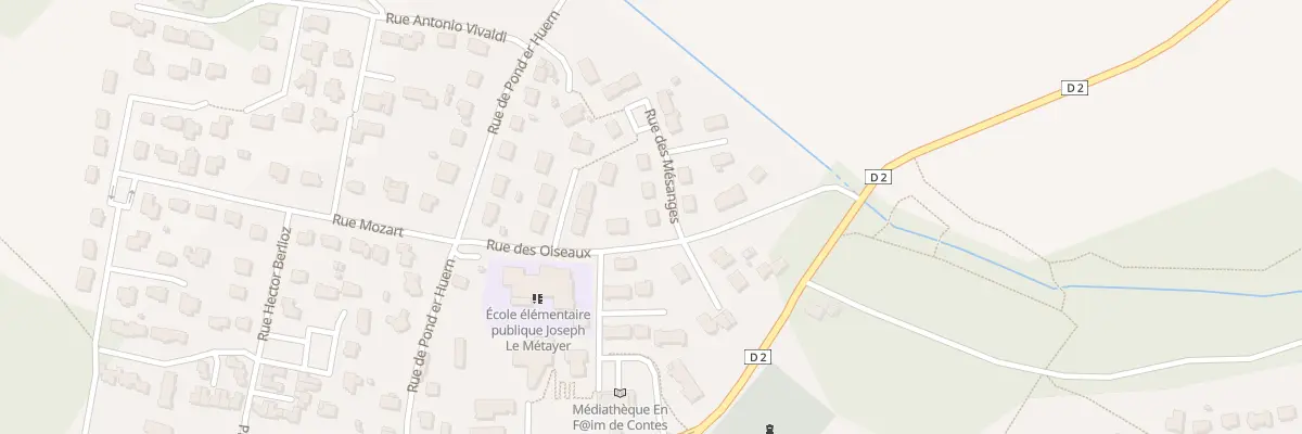 Plan du 1 Rue des Mésanges au Sourn