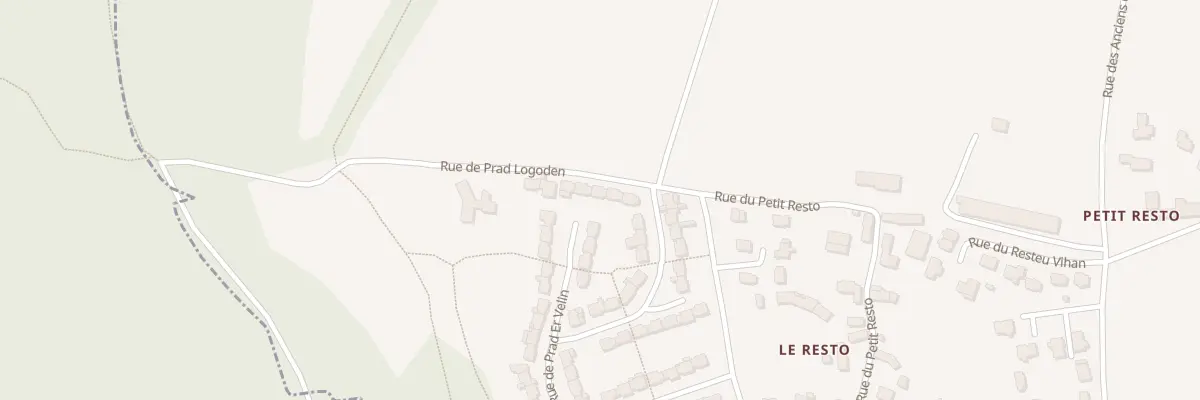 Plan du 5 Rue de Prad Er Logoden à Pontivy