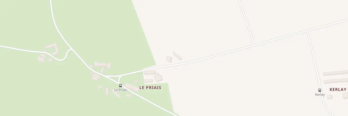 Plan du 3 Le Priais à La Harmoye