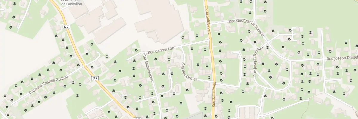 Plan du 9 Rue des Ormes à Lanvollon