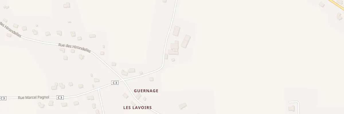 Plan du 3 Rue Georges Brassens à Pluméliau-Bieuzy