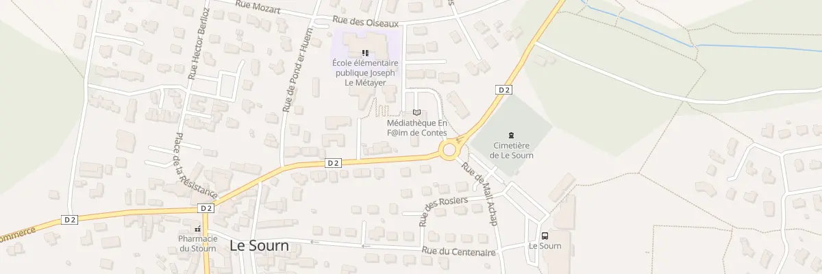 Plan du 16 Rue du Commerce au Sourn