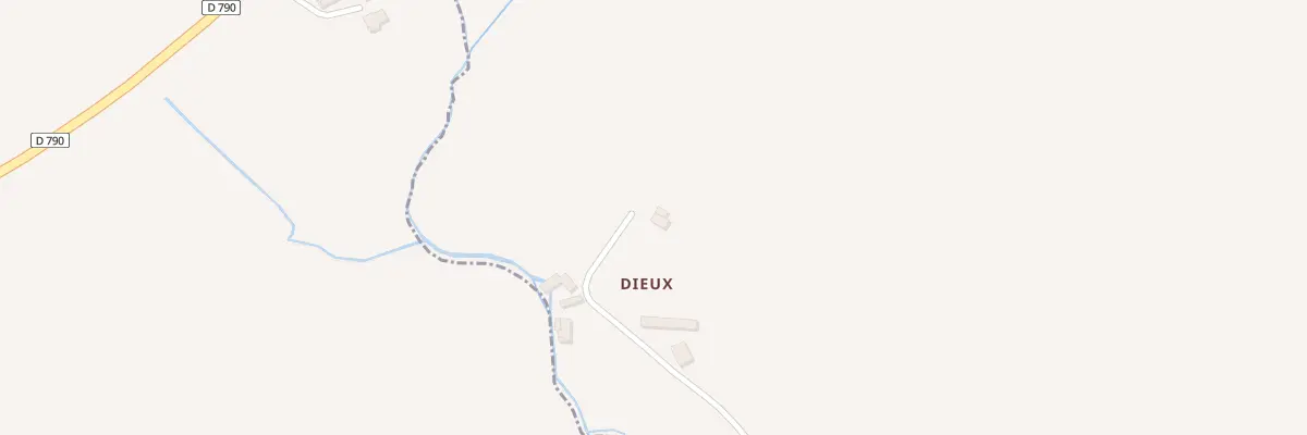 Plan du 6 Dieux à La Harmoye