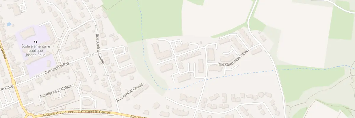 Plan du 19 Rue Aime Cesaire à Auray