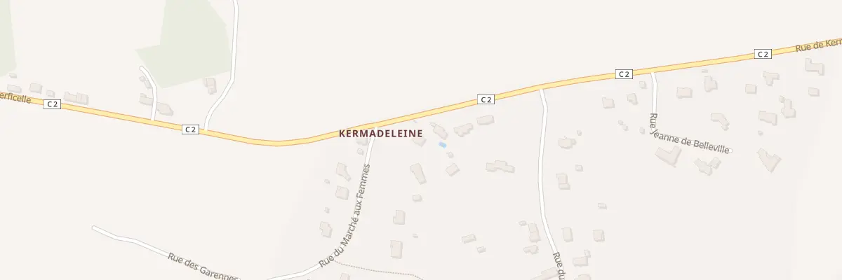 Plan du 39 Rue de Kermadeleine à Pontivy