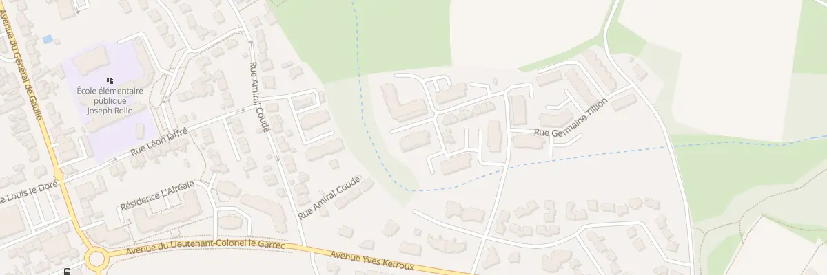 Plan du 33 Rue Aime Cesaire à Auray