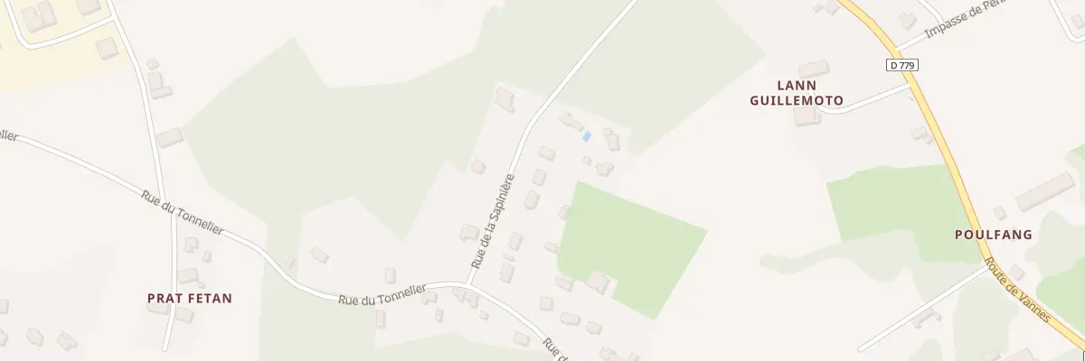 Plan du 29 Rue de la Sapinière à Camors