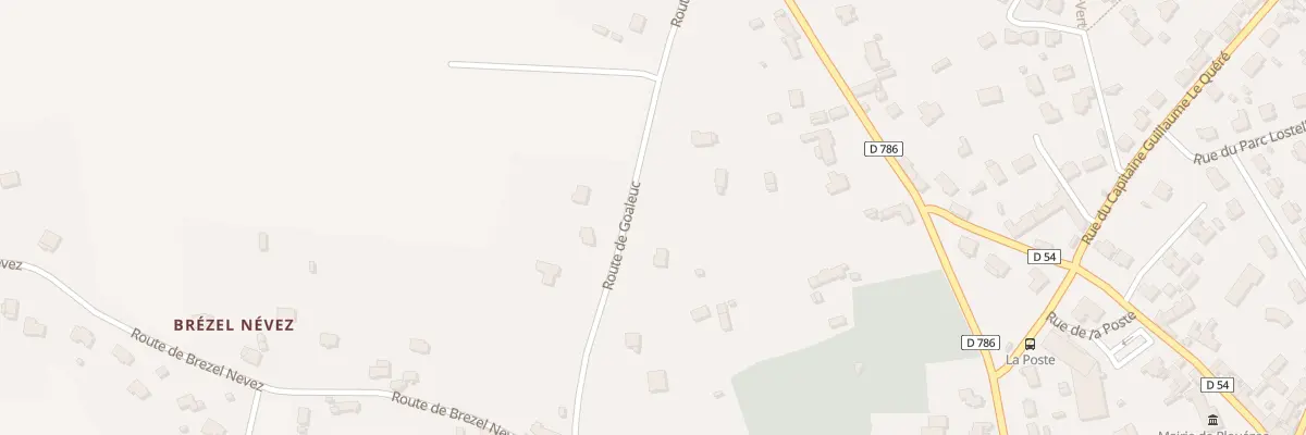 Plan du 8A Rte de Goaleuc à Plouézec