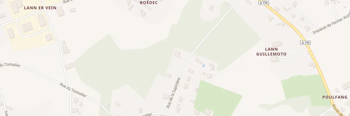 Plan du 22 Rue de la Sapinière à Camors
