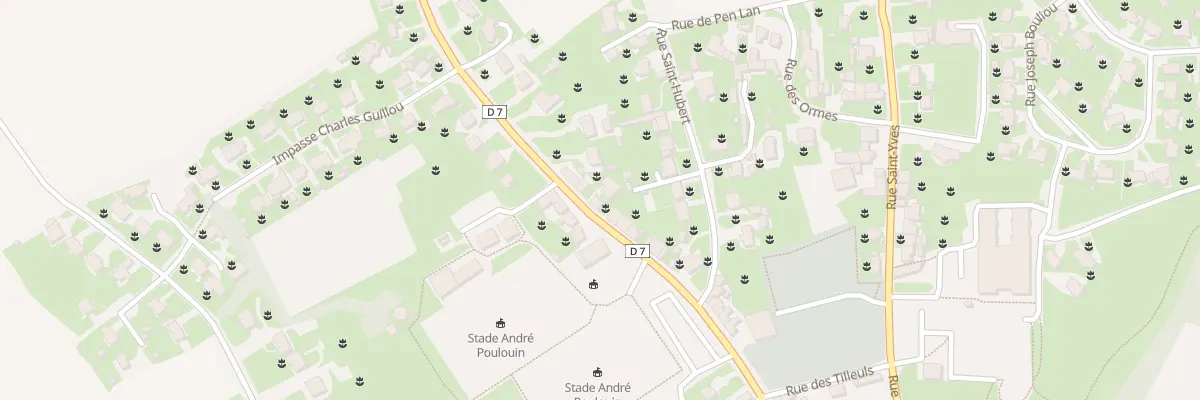Plan du 22 Rue du Tregor à Lanvollon