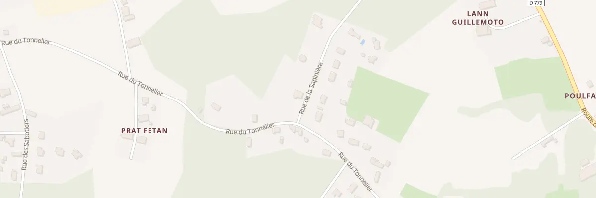Plan du 28 Rue de la Sapinière à Camors