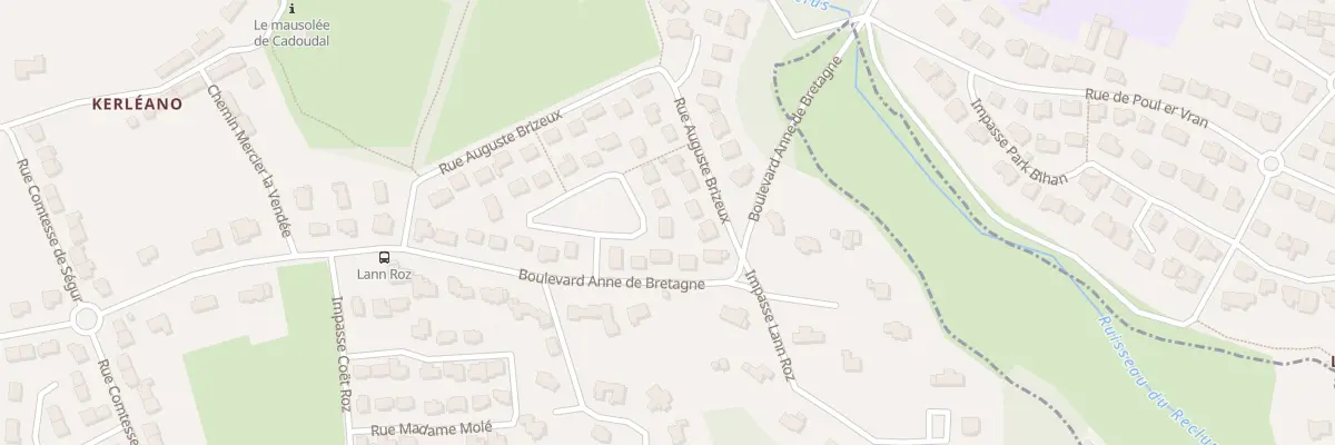 Plan du 2 Pl Madame de Sevigne à Auray