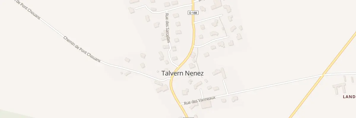 Plan du 6431 Talvern Nénèze à Pluméliau-Bieuzy