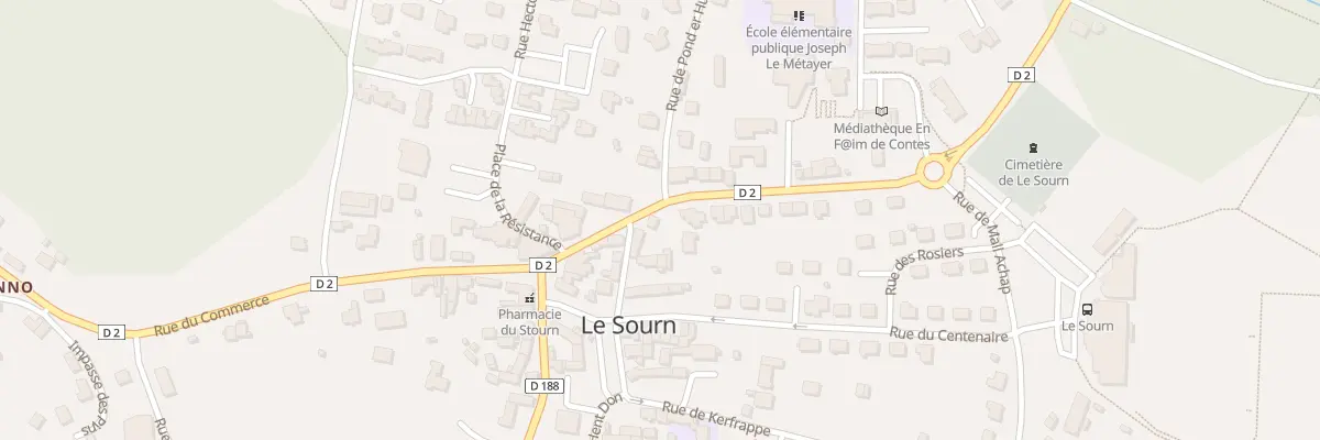 Plan du 27 Rue du Commerce au Sourn