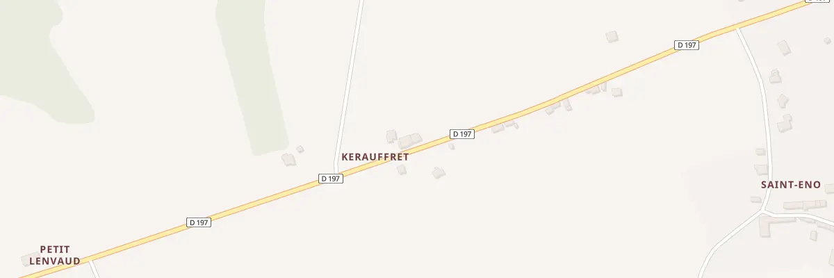 Plan du 4 Keroffret à Guénin