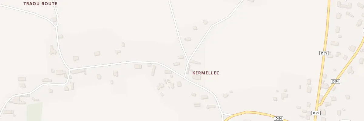 Plan du 6 Kermellec à Pludual