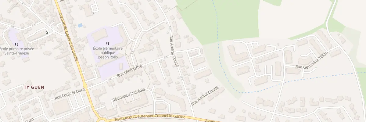 Plan du 48 Rue Amiral Coude à Auray