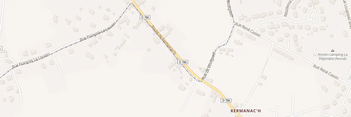 Plan du 39 Kermanac H à Plouézec