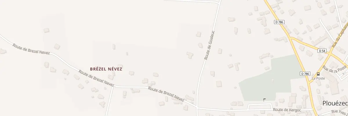 Plan du 1 Rte de Goaleuc à Plouézec