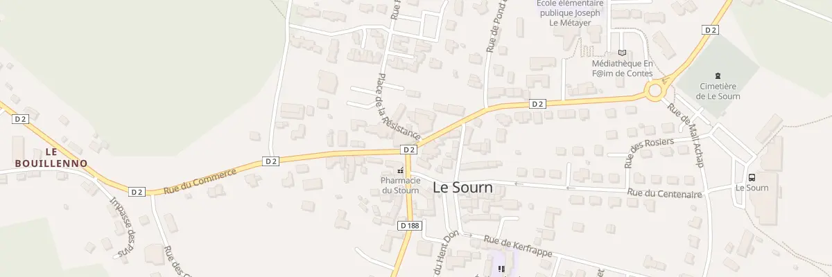 Plan du 48 Rue du Commerce au Sourn