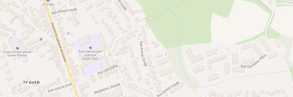 Plan du 52 Rue Amiral Coude à Auray