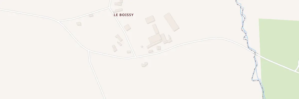 Plan du 4 Le Boissy au Haut-Corlay