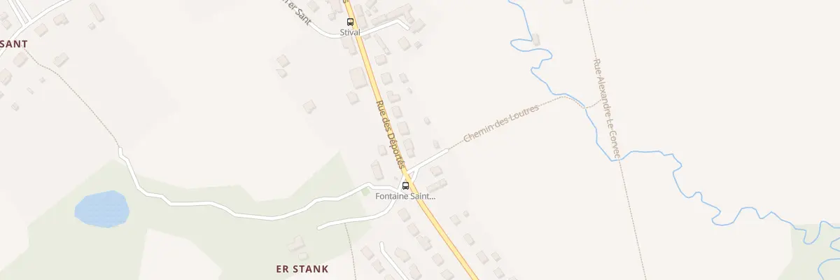 Plan du 4 Rue des Déportés à Pontivy