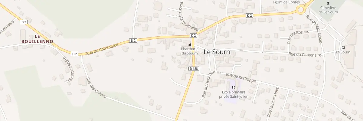 Plan du 12 Rue de Talfetan au Sourn
