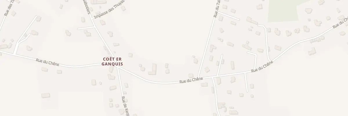 Plan du 72 Rue du Chene à Camors