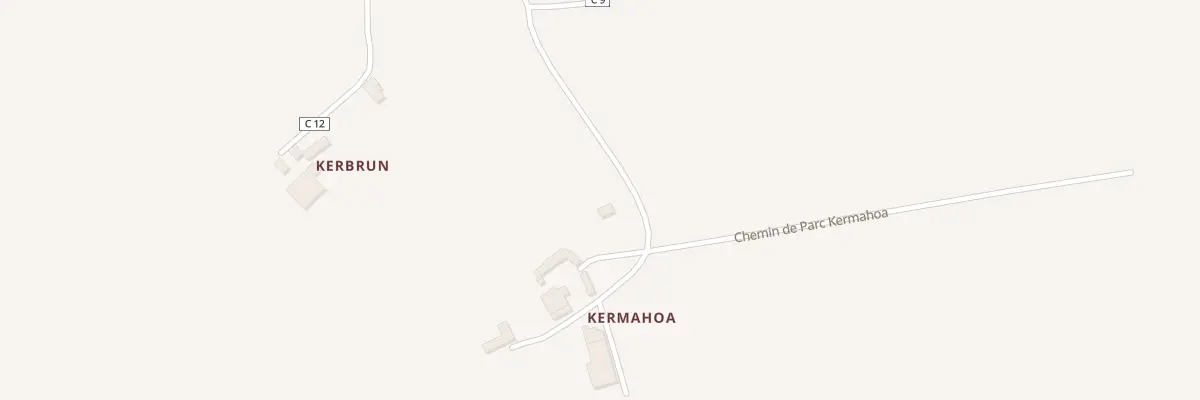 Plan du 1 Kermahoa à Saint-Mayeux