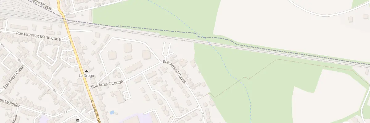 Plan du 80B Rue Amiral Coude à Auray