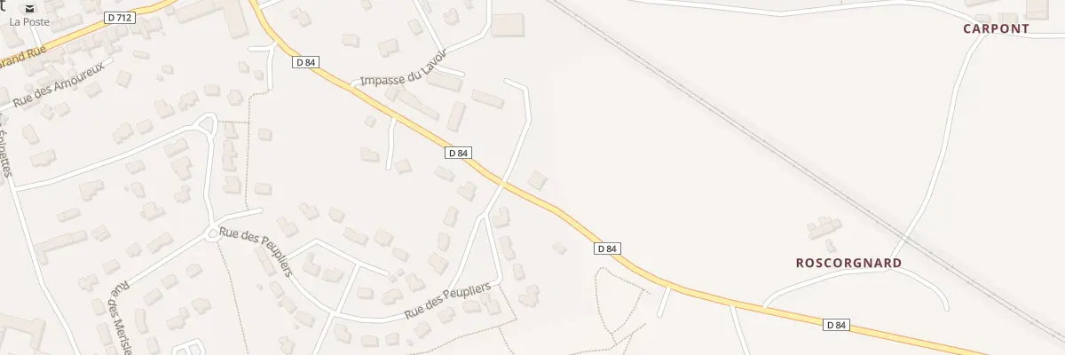 Plan du 13 Côte aux Goupils à Châtelaudren-Plouagat