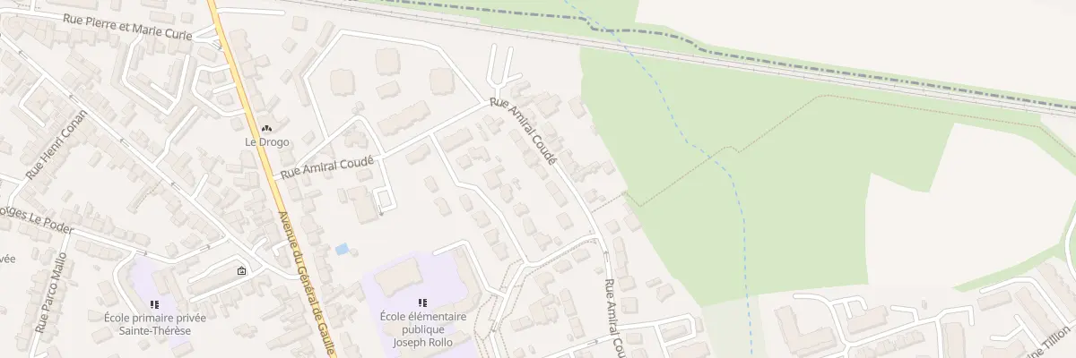 Plan du 59 Rue Amiral Coude à Auray