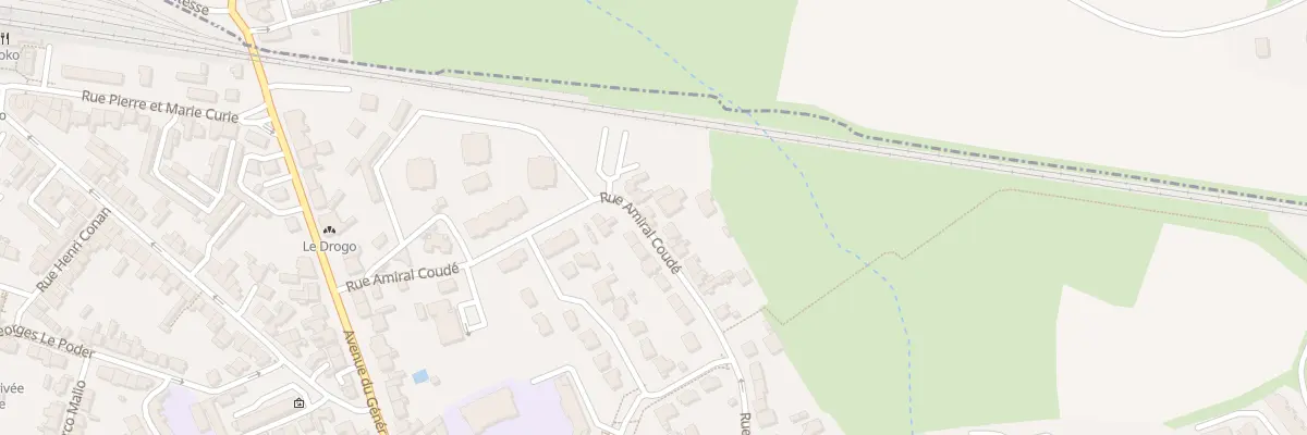 Plan du 80 Rue Amiral Coude à Auray