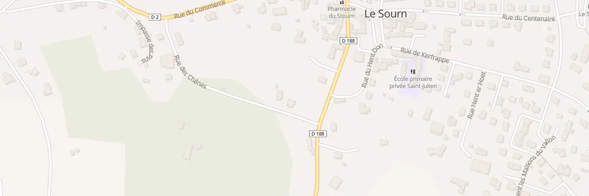 Plan du 4 Rue des Chenes au Sourn