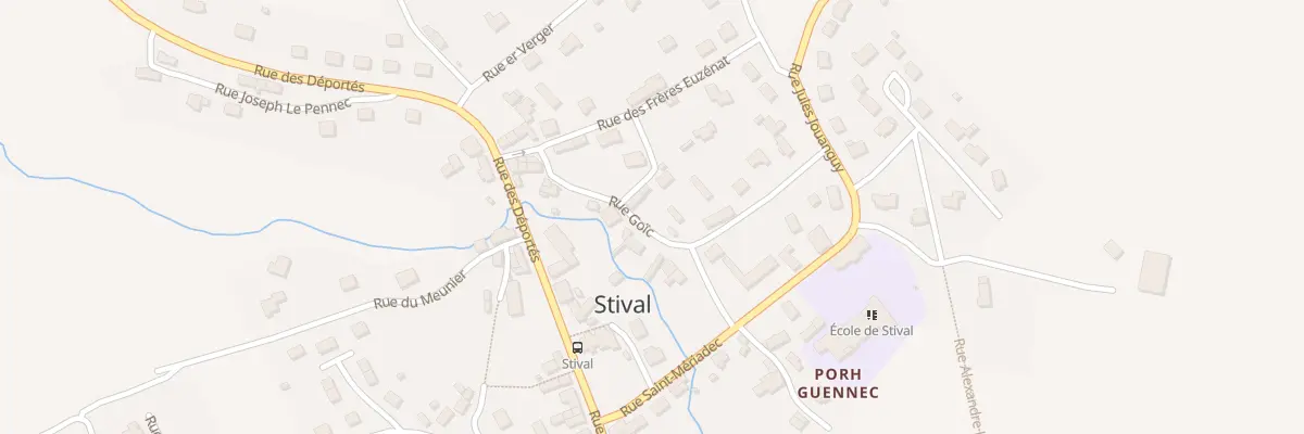 Plan du 13 Rue Goic à Pontivy
