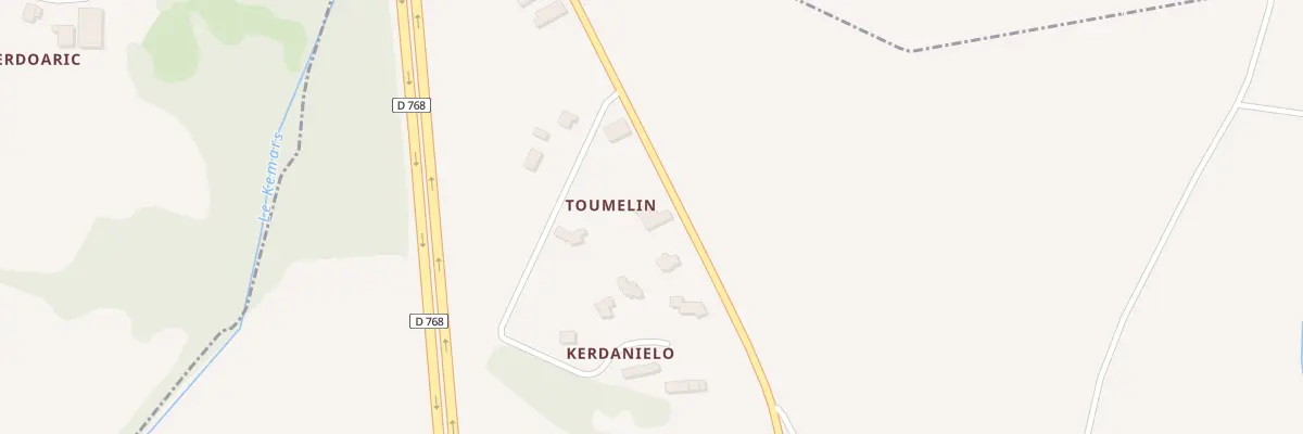 Plan du 5089 Toumelin à Guénin
