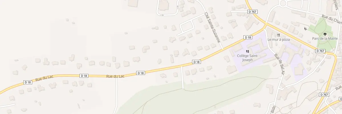 Plan du 18 Rue du Lac à Guerlédan