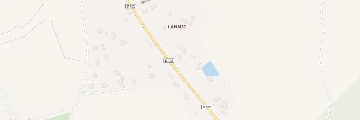 Plan du 5000 Lannic à Pluvigner