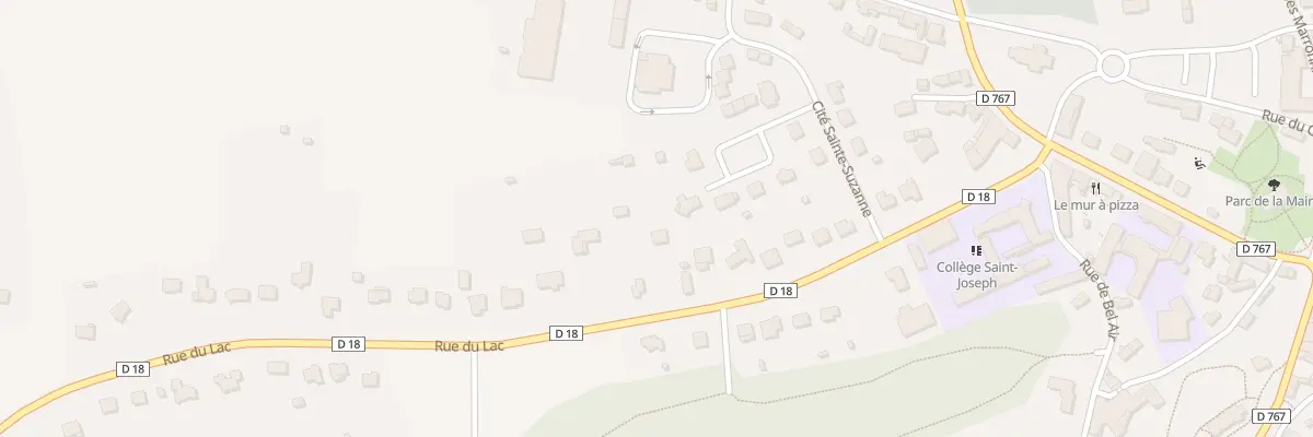 Plan du 20 Rue du Lac à Guerlédan