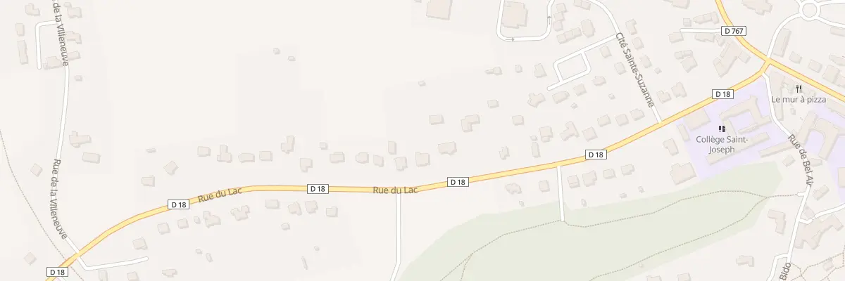 Plan du 28 Rue du Lac à Guerlédan