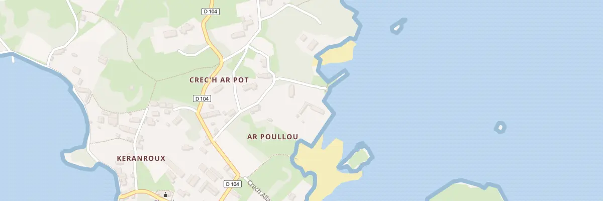 Plan du 5583 Ar Poulloù à Île-de-Bréhat