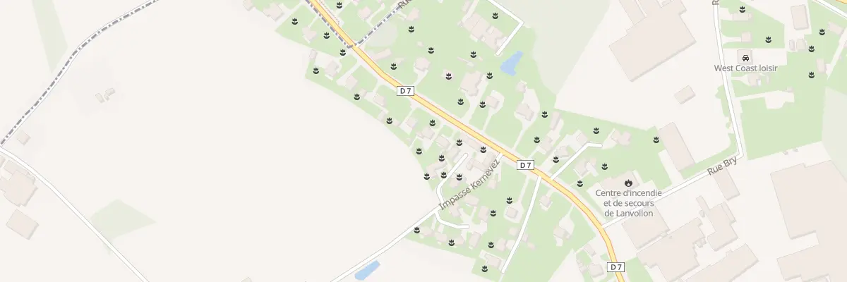 Plan du 47 Rue du Tregor à Lanvollon