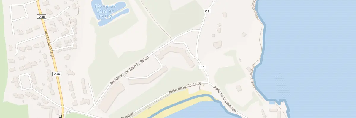 Plan du 5554 Men Er Bellec à Saint-Philibert