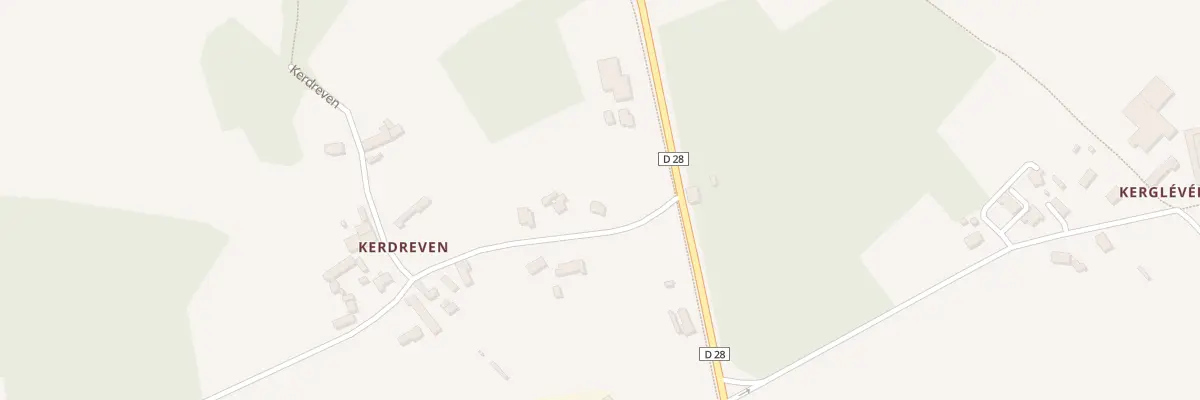 Plan du 6583 Kerdreven à Crach